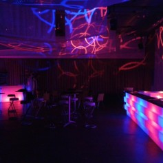 Rp5 Stage Theken und Tische beleuchtet